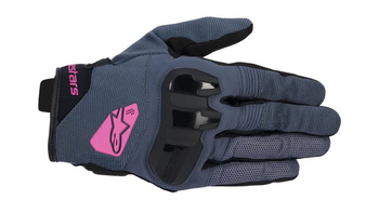 Rękawice damskie Alpinestars Stella Chrome asphalt/black/purple