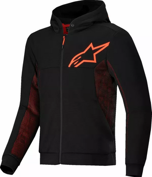 Bluza z ochraniaczami Alpinestars Chrome Air black/red fluo