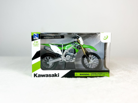 Model motocykla Kawasaki KX450 F 1:12 New Ray