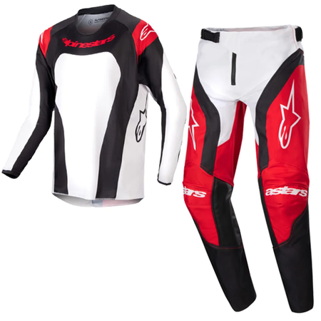 Zestaw Alpinestars Junior Racer Ocuri red/white/black