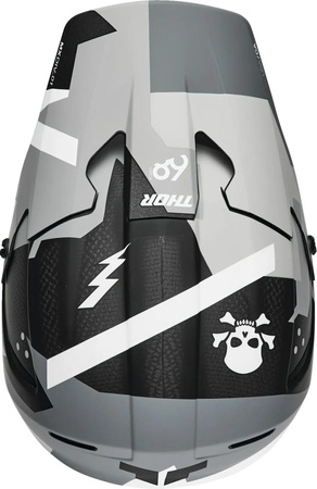 Kask Thor Reflex Sport Carbon Brave MIPS gray/white matt