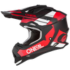 Kask O'Neal 2SRS Spyde black/red/white matt