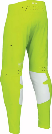 Spodnie juniorskie Thor Sportmode Riot white/acid