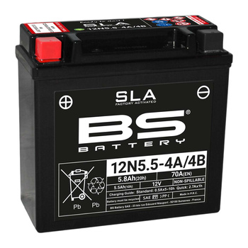 Akumulator BS Battery SLA AGM 12N5.5-4A/4B 12V 70A 5,8Ah