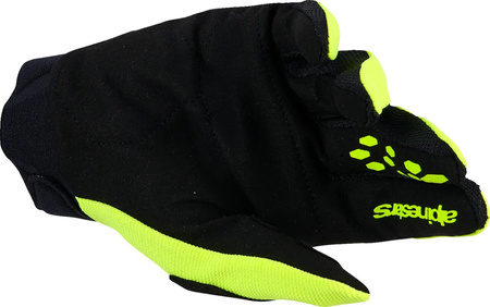 Rękawice Junior Alpinestars Full Bore v2 yellow/black
