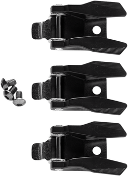 Zestaw klamer do butów Thor Radial black