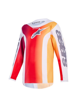 Bluza Juniorska Alpinestars Fluid Portl red/gray