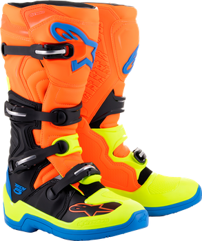 Buty Alpinestars Tech 5 orange/blue/yellow