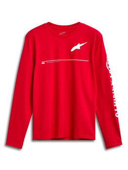 Koszulka Long-Sleeve Alpinestars Committed CSF red