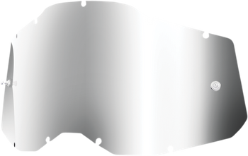 Szyba do gogli 100% Junior Strata 2 / Accuri 2 mirror silver