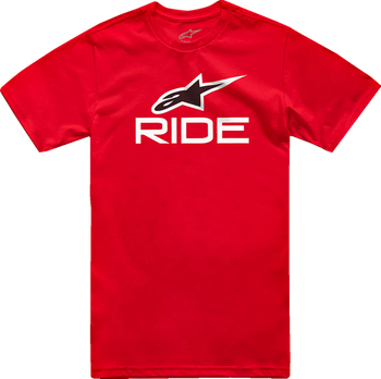 Koszulka T-Shirt Alpinestars Ride 4.0 red