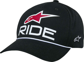 Czapka z daszkiem Alpinestars Ride Comp Curved Bill Snap black/wht