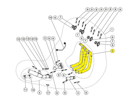 Kolektor wydechowy Akrapovic Suzuki GSX-R 1000
