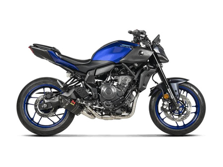 Kompletny układ wydechowy Akrapovic Racing Line Yamaha MT-07/XSR 700
