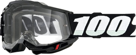 Gogle 100% Accuri 2 Junior Black clear