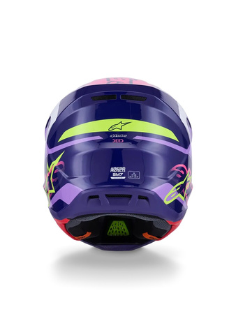 Kask Alpinestars S-M7 Deed purple/pink