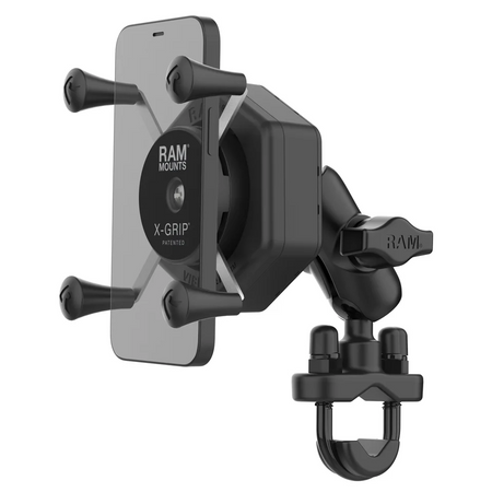 Uchwyt Ram Mount X-Grip na telefon z tłumikiem drgań i podstawą U-Bolt