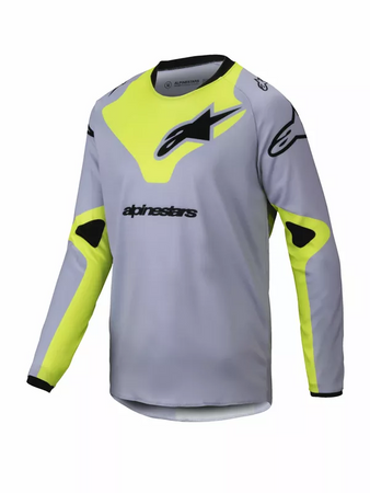 Bluza Juniorska Alpinestars Racer Veil gray/yellow