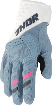 Rękawice Thor Women's Spectrum blue/white