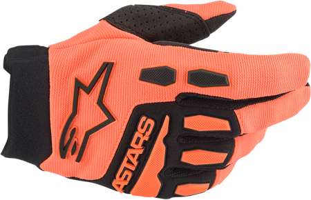 Rękawice Junior Alpinestars Full Bore orange