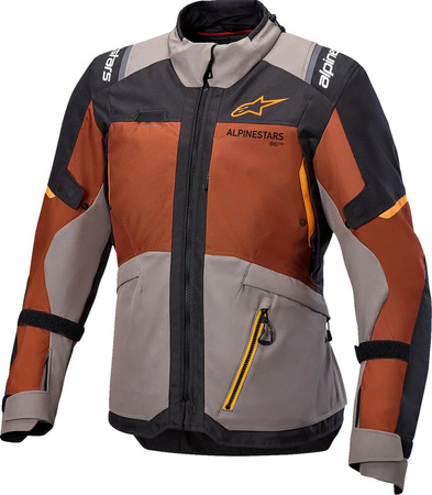 Kurtka tekstylna Alpinestars Andes v4 Drystar walnut/rust