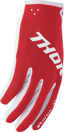 Rękawice Thor Junior Ridemode Static red