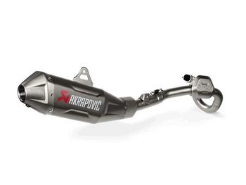 Kompletny układ wydechowy Akrapovic Evolution Line Honda CRF 450