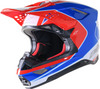 Kask Alpinestars SM10 Supertech M10 Aeon red/blue