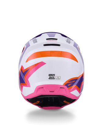 Kask Alpinestars S-M3 Heat white/purple/pink