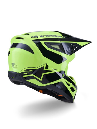 Kask Alpinestars S-M3 Heat yellow/black