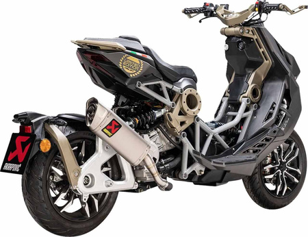 Tłumik Akrapovic Slip-On Line Italjet Dragster