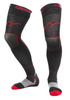 Skarpety długie pod ortezy Alpinestars Long MX black/red