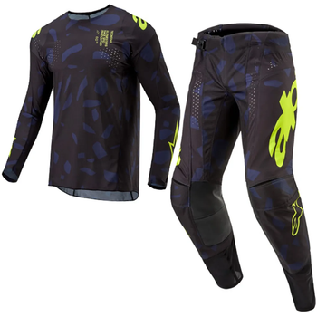 Zestaw Alpinestars Techstar Rantera black/yellow