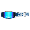 Gogle O'Neal B-55 Cram blue/white radium blue mirror