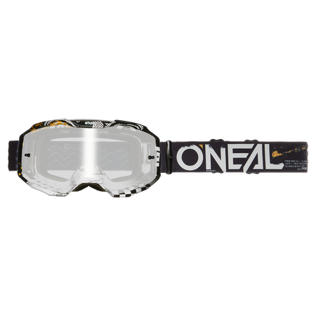 Gogle O'Neal B-10 Attack silver mirror 