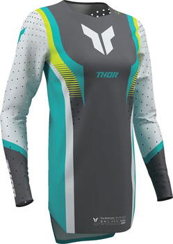 Bluza damska Thor Sportmode Velocity gray/acid