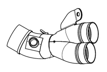 Rura łącząca Akrapovic Honda CBR 1000 RR-R