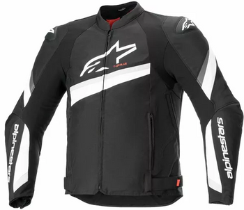 Kurtka tekstylna Alpinestars T-GP Plus R v4 black/white