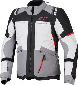 Kurtka tekstylna Alpinestars Andes v4 Drystar gray/black/red
