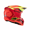 Kask Juniorski Alpinestars SM3 Fray red/yellow