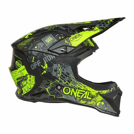 Kask O'Neal 1SRS Vibrant black/yellow matt