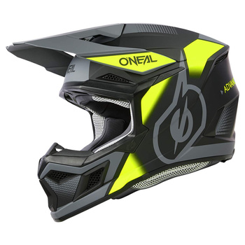 Kask O'Neal 3SRS Vision black/yellow/gray matt