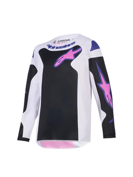 Bluza Juniorska Alpinestars Fluid Grid black/gray/pink