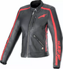 Kurtka damska skórzana Alpinestars Stella Dyno black/red