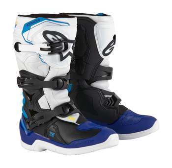 Buty Juniorskie Alpinestars Tech 3s white/black/blue