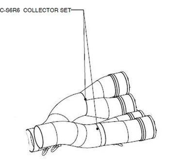 Rura łącząca wydechowy Akrapovic Suzuki GSX-R 600