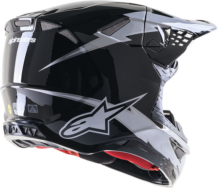 Kask Alpinestars SM10 Supertech M10 Ampress black/gray