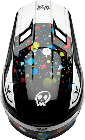 Kask Juniorski Thor Fleet Splat black