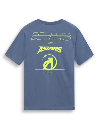 Koszulka T-Shirt Alpinestars Bold Type CSF blue