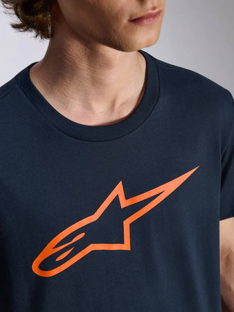 Koszulka T-Shirt Alpinestars Ageless 2.0 CSF navy/orange